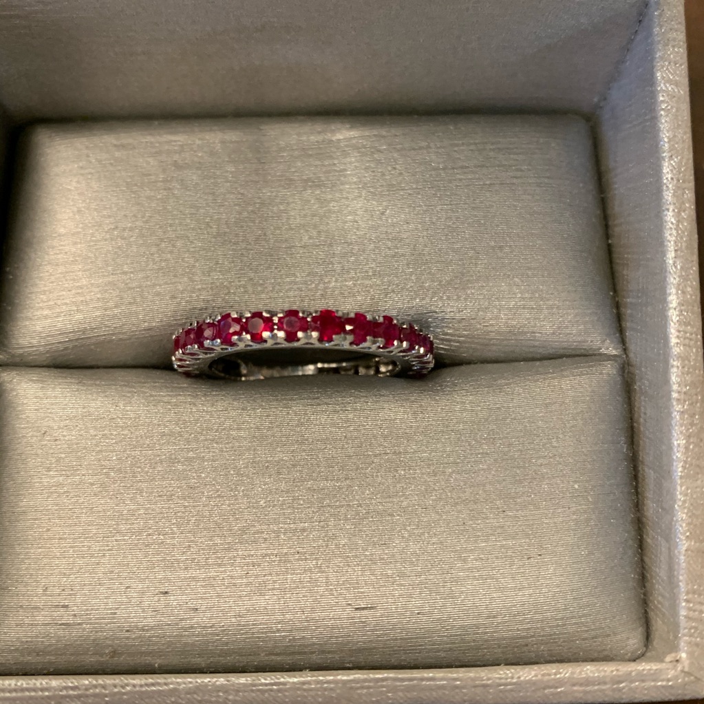 Ruby Eternity Band